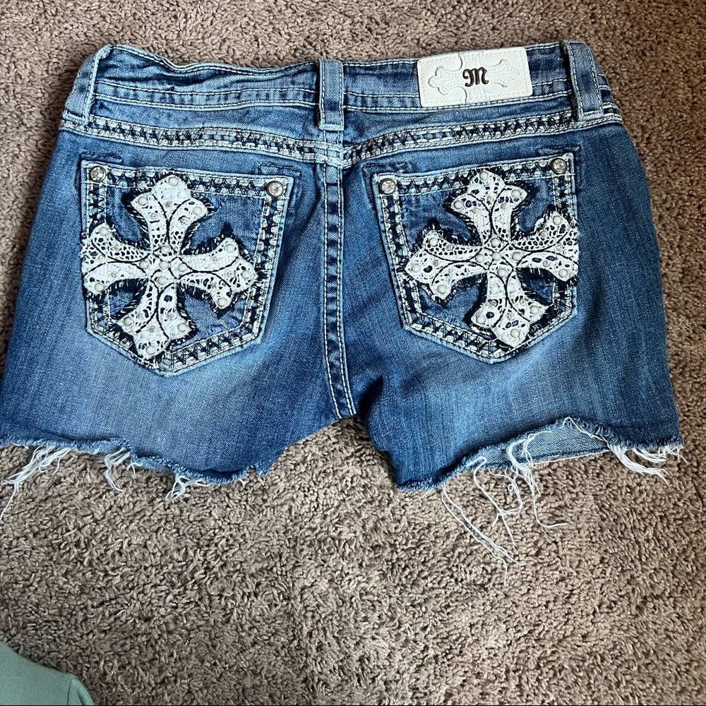 Miss me cut off shorts size 28